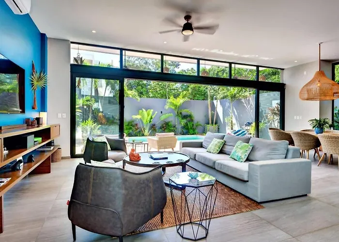 Casa Lulu • 4br Villa, Private Pool, Aldea Zama Villa Tulum Pueblo